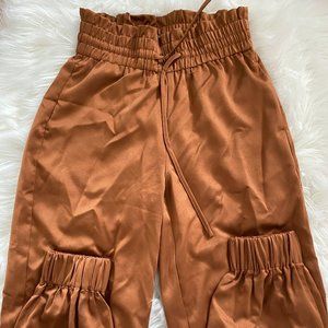 Abercrombie and Fitch Satin Joggers